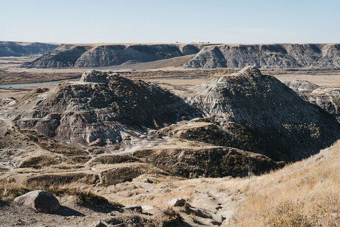 1 Day Drumheller Private Group Custom Tour: Calgary to Badlands - Atlas Coal Mine and East Coulee School: when Drumheller gets human-scale