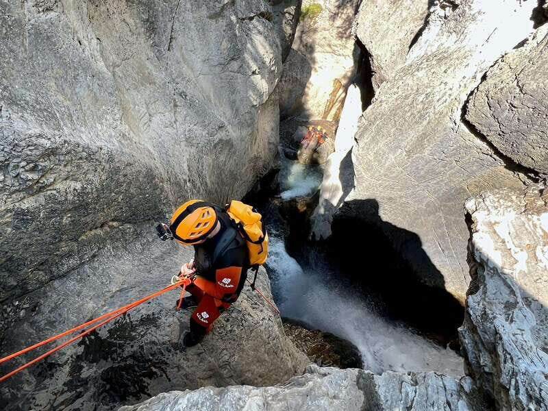Banff: Beginner Canyoning Half-Day Tour - What you do out there: hiking, rappels, and the wet waterfall finale
