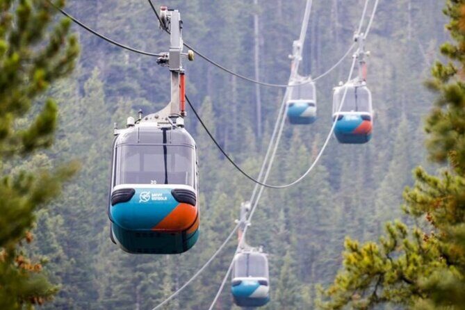 Banff: Gondola, Hot Spring and Three Lakes Tour - Banff Upper Hot Springs: mineral soak with mountain scenery