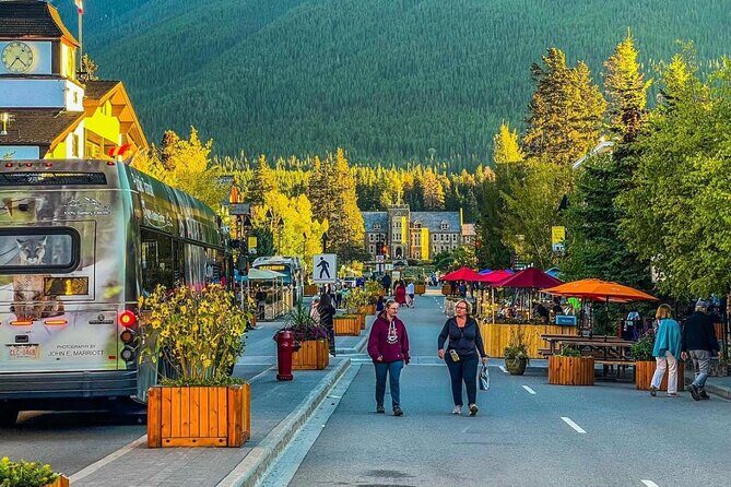 Banff: Gondola, Hot Spring and Three Lakes Tour - Sulphur Mountain Gondola: the view part you came for