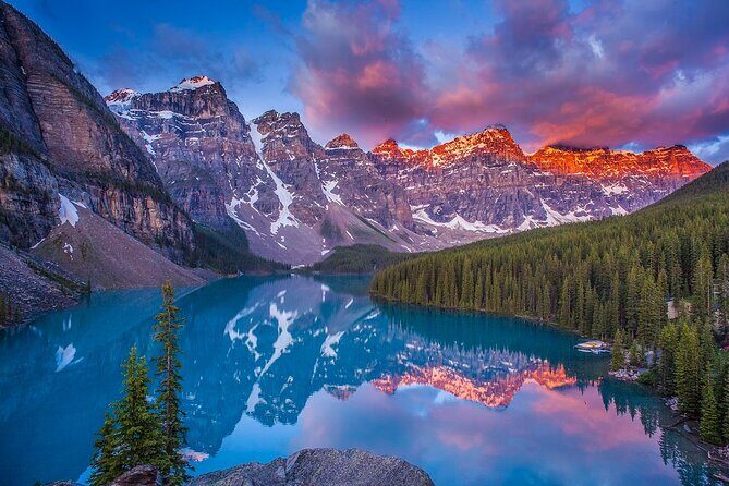 Banff Lake Louise Moraine & Emerald Lake Tour - Banff National Park first: quick immersion before the lakes