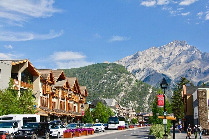 Banff National Park, Johnston Canyon Day Trip from Banff/Calgary - Town of Banff: lunch, hot springs option, and real free time