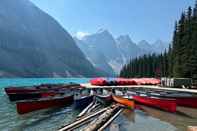 Banff Yoho Parks | Lake Louise | Moraine | Emerald - Private Tour - Town of Banff: 1 Hour to Walk, Shop, and Breathe (Without Driving)