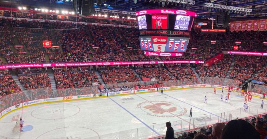 Calgary: Calgary Flames Ice Hockey Game Ticket - Calgary Flames at Scotiabank Saddledome: what 150 minutes really means
