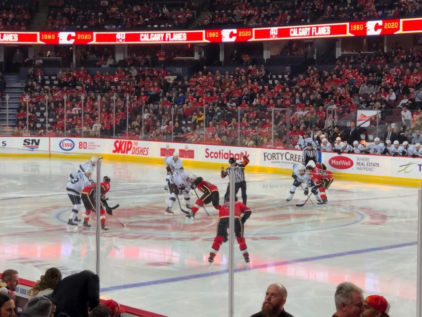 Calgary: Calgary Flames Ice Hockey Game Ticket - Where you sit matters: upper deck vs. middle vs. premium lower tiers