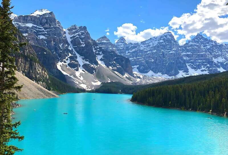 Calgary/Canmore: Lake Louise, Moraine Lake, & Banff Day Tour - Moraine Lake: timed entry, 60 minutes, and the $15 fee handled