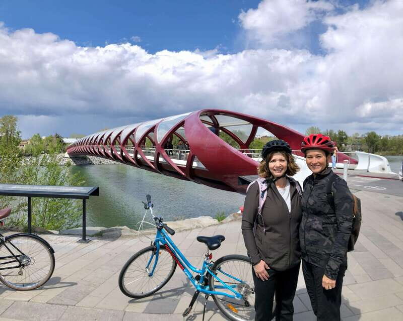 Calgary: City Bike Tour, Highlights and Bow River - Downtown Calgary, Fort Calgary, and Stampede Grounds Views