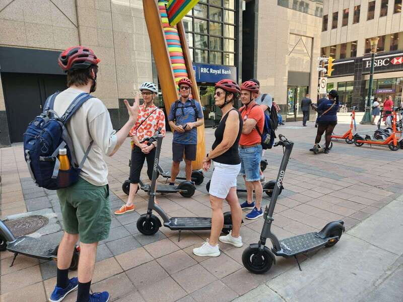 Calgary: E-Scooter City Highlights Tour - Stephen Avenue Walk by E-Scooter: Downtown Energy Without the Grind