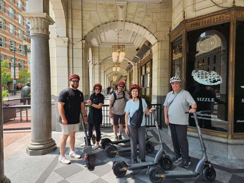 Calgary: E-Scooter City Highlights Tour - Starting at Toonie Tours: Get Set, Then Ride Confidently