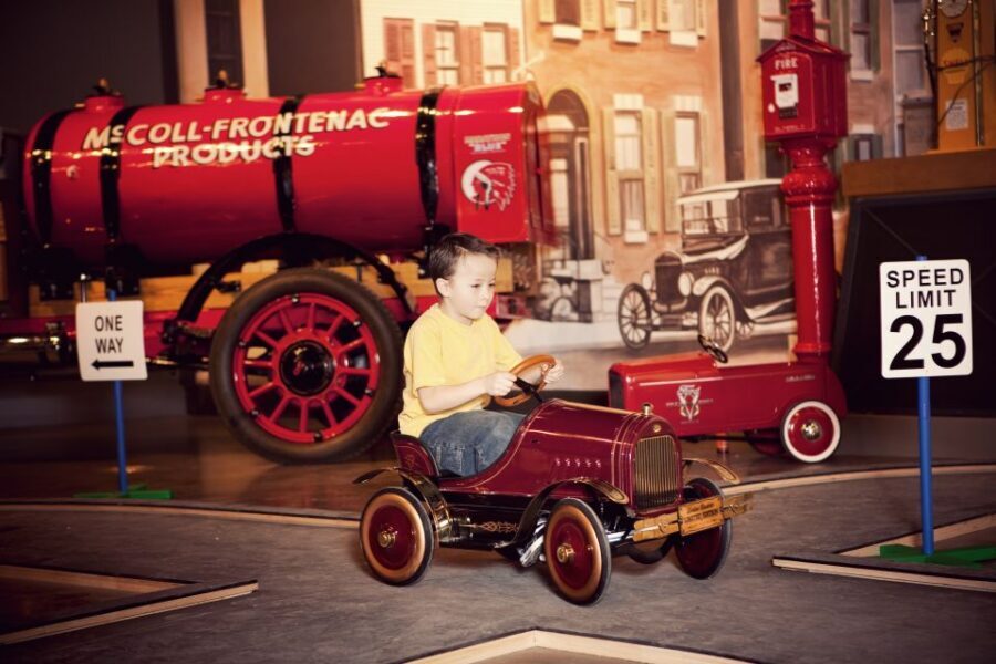 Calgary: Gasoline Alley Museum Admission - Entering Gasoline Alley Museum: a tight, fun museum mission