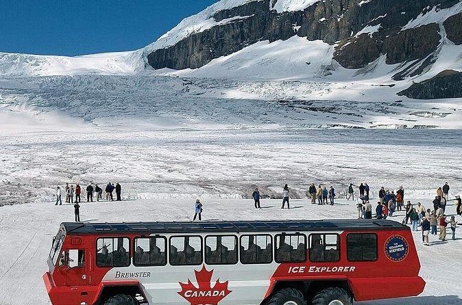 Columbia Icefield,Peyto Lake,Bow Lake Day Trip from Banff/Calgary - Winter Notes: Ice Cleats and Weather Can Change the Day