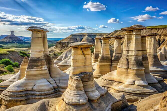 Drumheller and Badlands Full-Day Tour with a Small Group - First Stop: Horseshoe Canyon Viewpoint