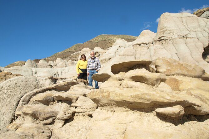 Drumheller | Badlands | Off the Beaten Path - Summer-only: Bleriot Ferry by cable and Orkney Viewpoint views