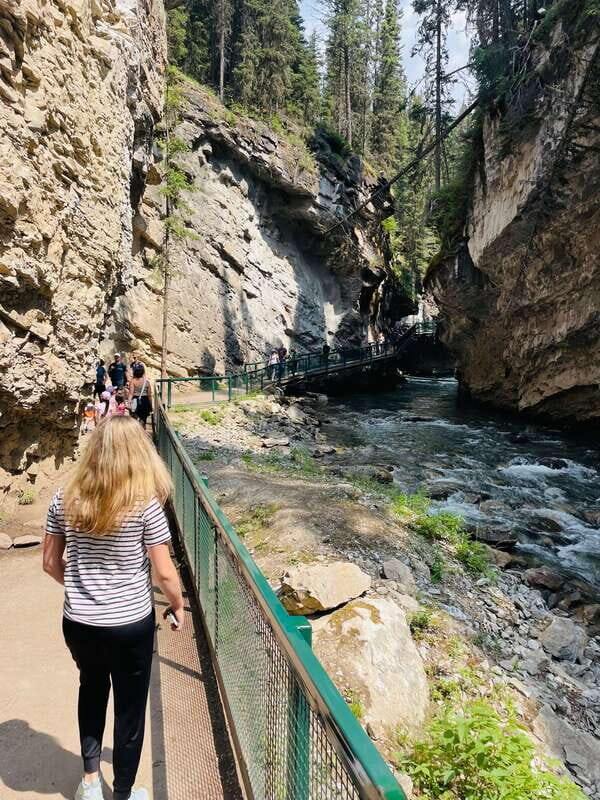 From Calgary: Banff, Moraine Lake and Lake Louise Tour - Bow Falls and Banff Viewpoint: Two classic photo stops, different vibes