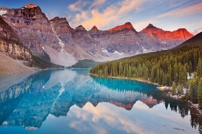 Moraine Lake Banff Town Lake Louise Johnston Canyon - The Real Value: One Guided Day for Multiple “Must-See” Stops