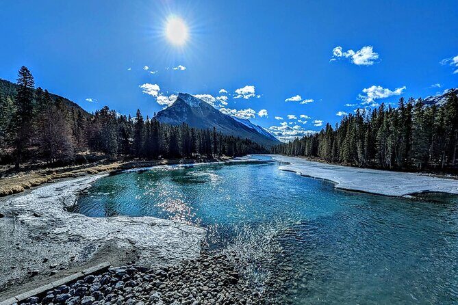 Moraine Lake Banff Town Lake Louise Johnston Canyon - Getting on the Van: Calgary, Canmore, Banff Pickup Times That Matter