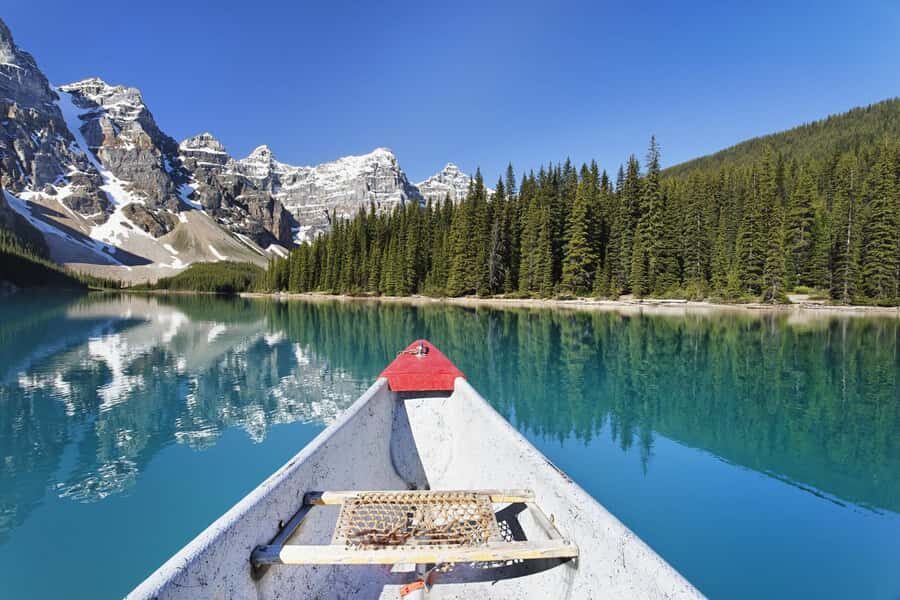 Moraine Lake Louise Emerald Johnston Canyon Banff Yoho Tour - Emerald Lake and Natural Bridge in Yoho: big scenery with minimal stress
