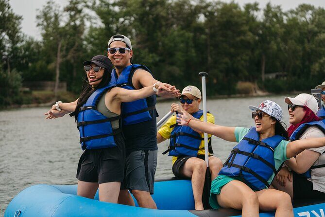 Private Self-guided River Rafting Tour in Calgary - West Baker Park Launch: your raft shows up ready