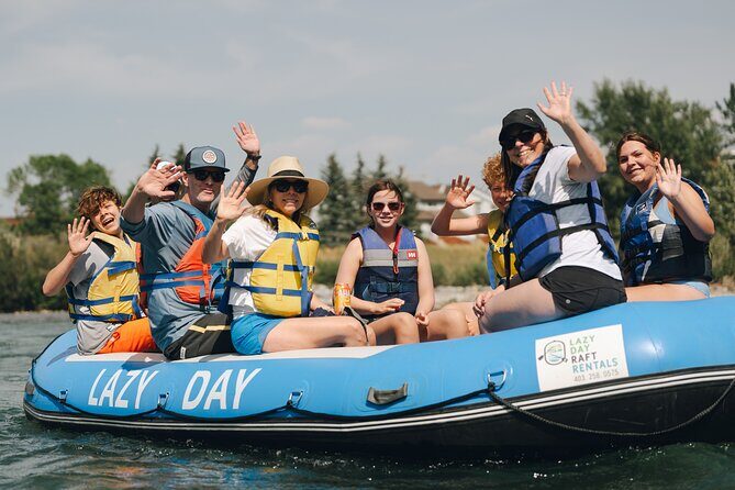 Private Self-guided River Rafting Tour in Calgary - Route highlights: Prince’s Island to Bowmont Park