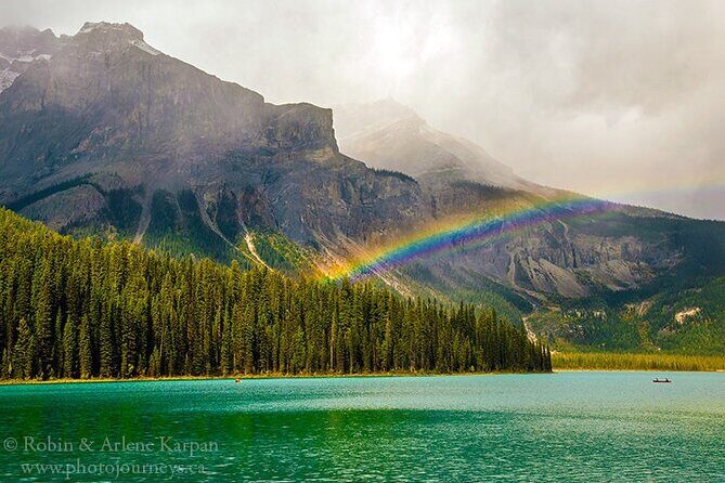 Tour of Yoho National Park See Canada's Second Highest Waterfall - Stop 2: Emerald Lake Time With Walk + Optional Hang Time