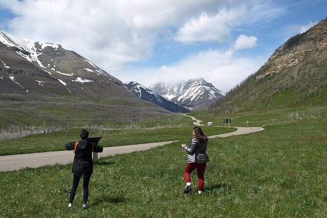Waterton-Glacier International Peace Park | Be a Wildflower - Akamina Parkway (Cameron Lake Road): the bighorn sheep canyon drive